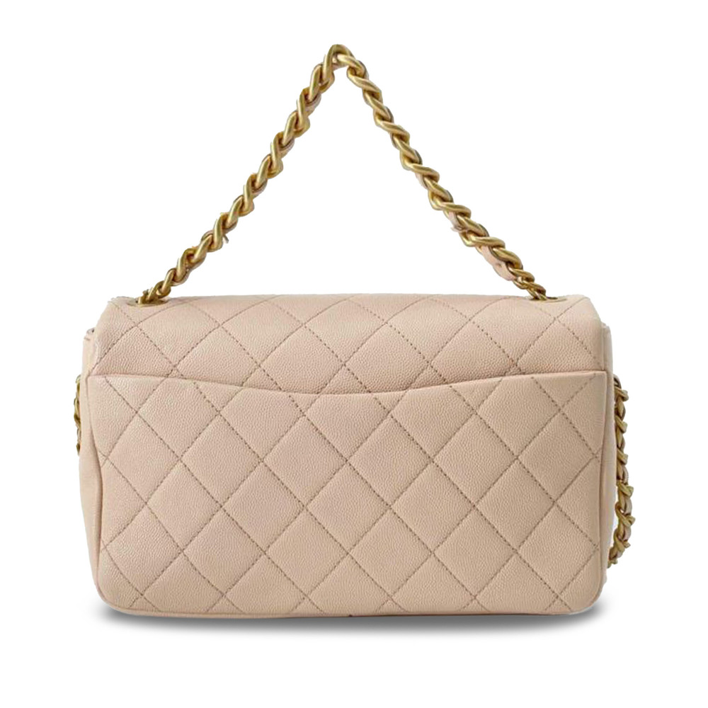 CHANEL Medium Cream Caviar Fashion Flap Bag - Picture 5 of 17